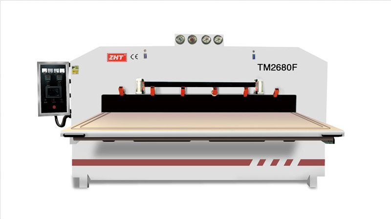 TM2680F double sided wood veneer core plate positive and negative press